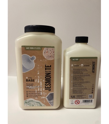 JESMONITE AC 100 BASE POLVERE+LIQUIDO-conf 3,5 Kg (2,5 Kg+1 Kg)