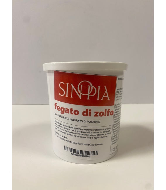 FEGATO DI ZOLFO SOLFURO POTASSIO - conf. 100 g