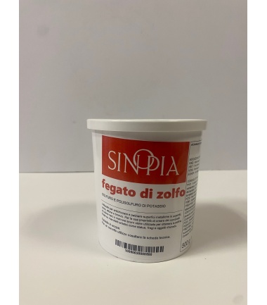 FEGATO DI ZOLFO SOLFURO POTASSIO - conf. 500 g