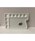 TAVOLOZZA PLASTICA 17x25 cm RETTANGOLARE **