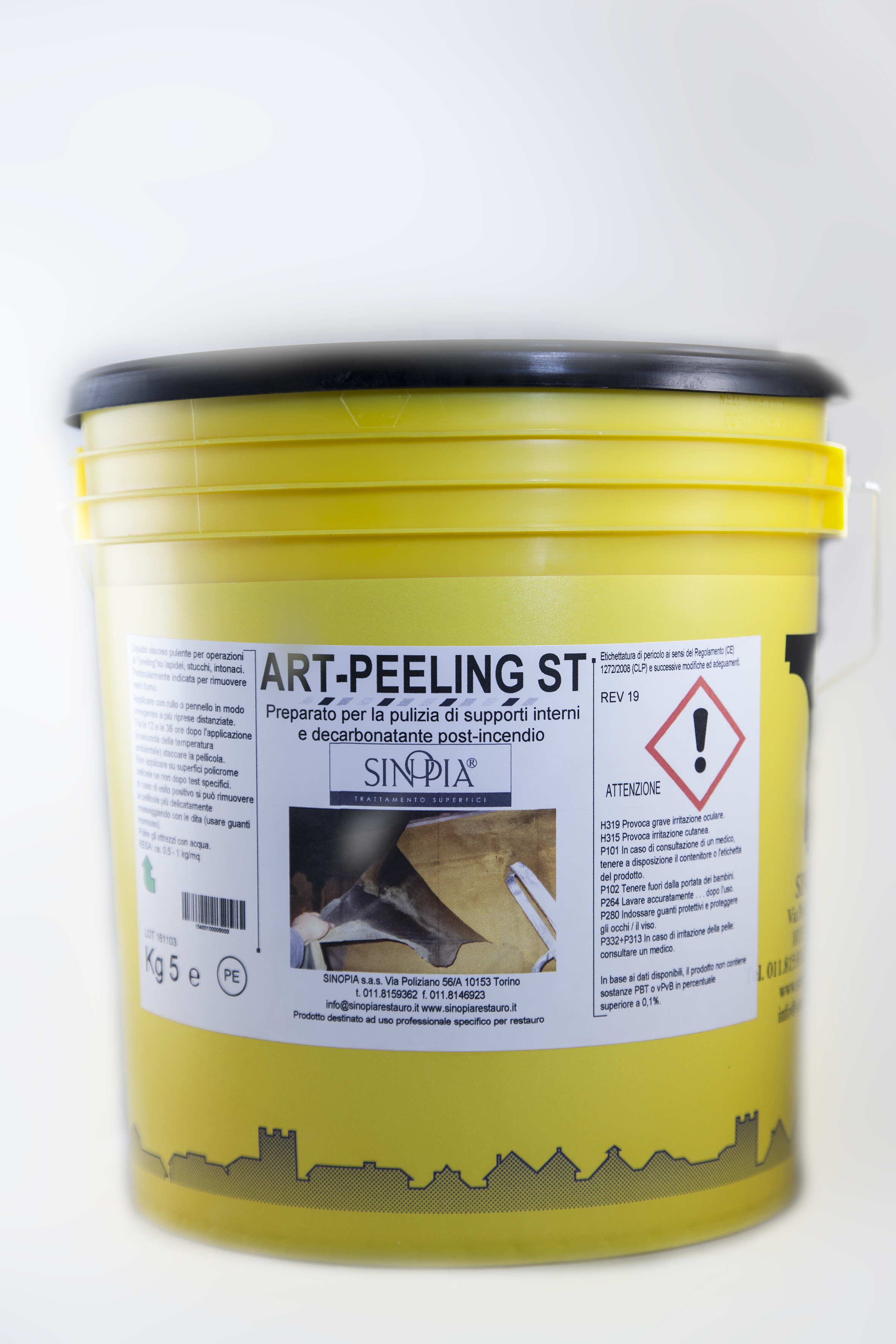 pulitura post incendio art peeling